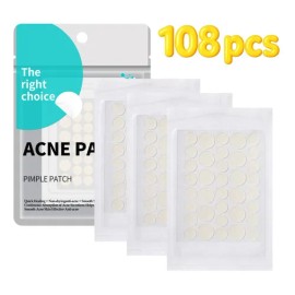 Parches Anti Acne Invisibles Espinillas Granos 108pzs
