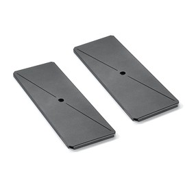 camping moon IGT Top Board Bridge Table Laser Top Board Half 2pcs Black CK-12BK-2P