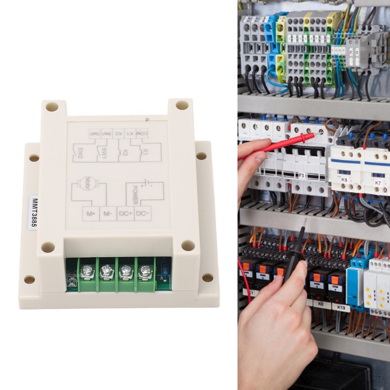 DC Motor Control Module 10A Motor Forward Reverse Controller with
