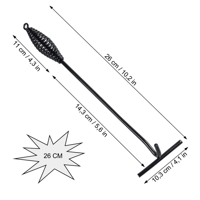 Dutch Oven Lid Lifter, 26 cm Lid Lifter, Handle Hook,