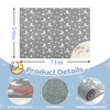 BALAPET Thick Memory Foam Baby Play Mat for Playpen, 71"x59"