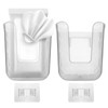 2pcs Bathroom Wipes Holder, Kitchen Wall Mounted Wipes Container