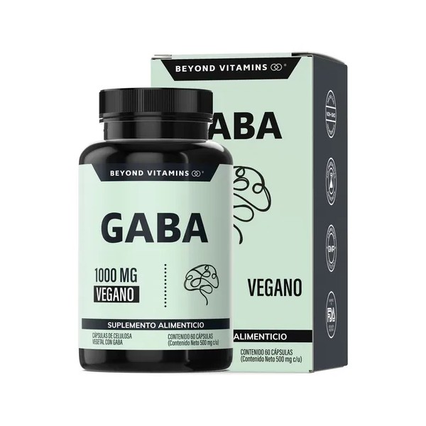 Beyond Vitamins | Gaba 1000 Mg, Con Cápsulas De Tecnología