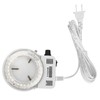 Microscope Camera Adjustable Dimmable LED Ring Light Source Lamp for