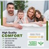RUVANTI 100% Cotton Split King Sheets Sets for Adjustable Bed,