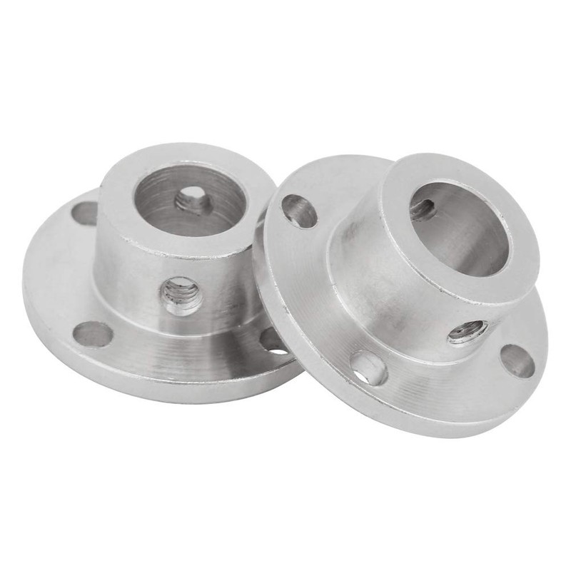 Flange Coupling Connectors M4 Galvanised Iron Rigid Guide Shaft Coupling