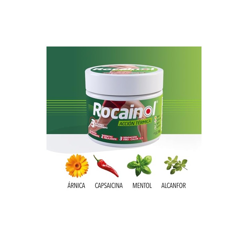 Rocainol® Acción Térmica Crema 150 g