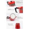 150ml Moka Pot Uniform Heat Distribution Aluminum Stovetop Moka Coffee