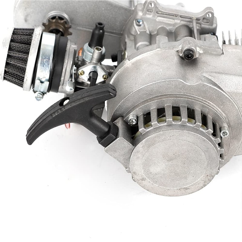 Hteedy 2 Stroke 49CC Racing Engine Motor Pull Start for