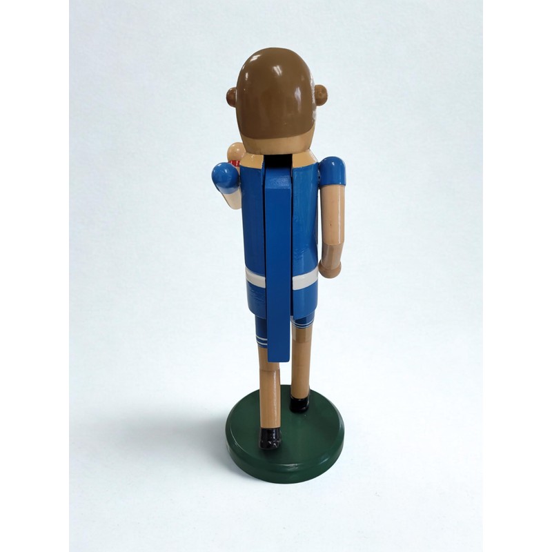Clever Creations Boy Runner 14 Inch Traditional Wooden Nutcracker, Festive