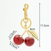 REAIJUNPIN Cherry Bag Charms Keychain Car Cherry Accessories keychian, Cute