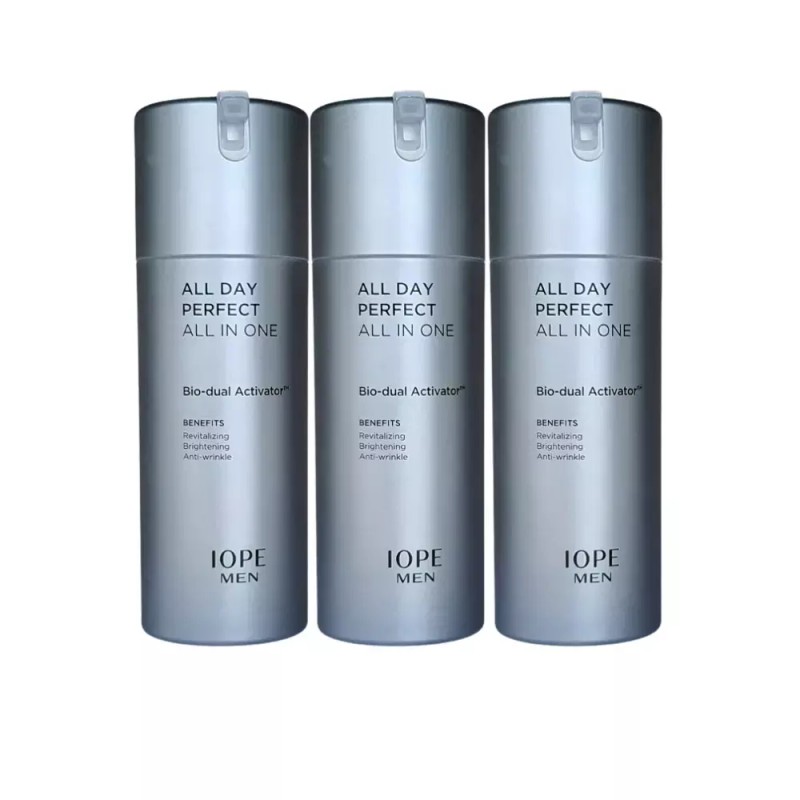 IOPE 아이오페 맨 올데이 퍼펙트 올인원 120ml(신형) 3개 IOPE Men