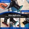 TOPOARC 60 PCS Oscillating Tool Blade Professional Curved Edge Multitool