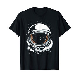 Astronaut Helmet Space T-Shirt