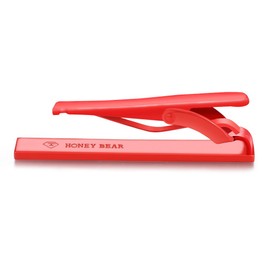 HONEY BEAR 1.57inch Mens/Boys Skinny Tie clip Bar for Narrow Tie, Business Wedding Gift 4cm