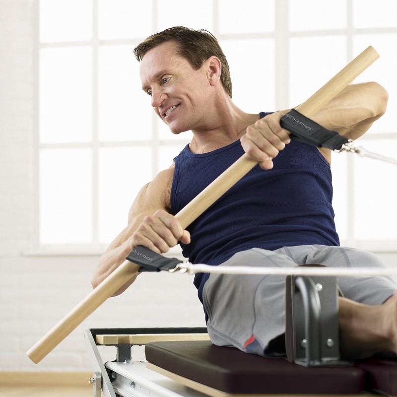 STOTT PILATES Maple Roll-up Pole