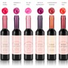 Matte Lip Gloss Set, Lip Gloss Waterproof Wine Lipstick Tint,