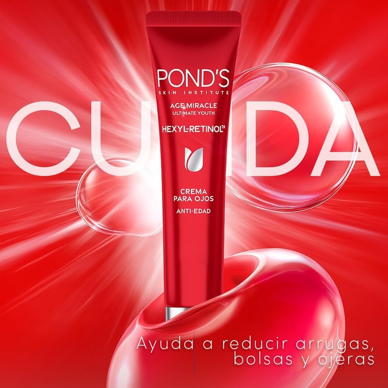 POND'S Crema Ojos Age Miracle Ultimate Youth Hexyl-Retinol 15 ml