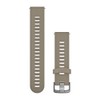 Garmin Quick Release Bands (20 mm), Sandstone with Stainless Hardware