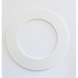 Plastic 4.25" Light Trim Goof Ring for 4" Inch Lighting Fixture Recessed Can (1, Off-White)