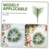 ULTECHNOVO 60pcs Faux Pine Branches Realistic Pine Needles for Christmas