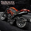 Motorcycle Model Alloy Simulation Motorbike Toy Collection Decoration for Children