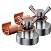 2Pcs Magnetic Welding Ground Clamp Support Ground Clamp Tools Welder
