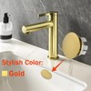 2 Pcs Bathroom Sink Overflow Cover Basin Trim Brass Insert