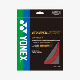 YONEX Exbolt 68 Badminton String (Flash Red)