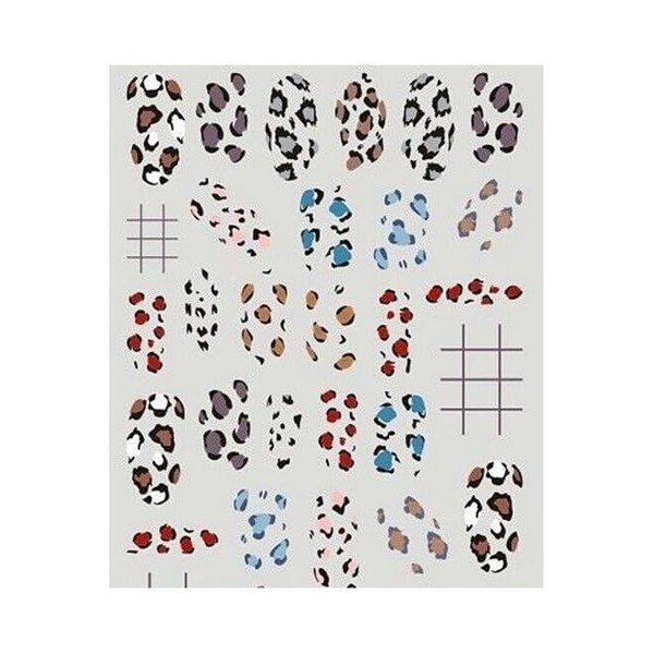 Classic Plaid Trellis Pattern Tartan Woolens Cloth Fabric 3D Nail