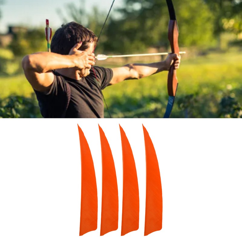 20pcs Feather Fletching High Speed Stable Flight Archery Arrows for