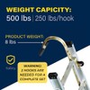 Tie Down 1 Single Zinc Plated Steel Ladder Roof Hook