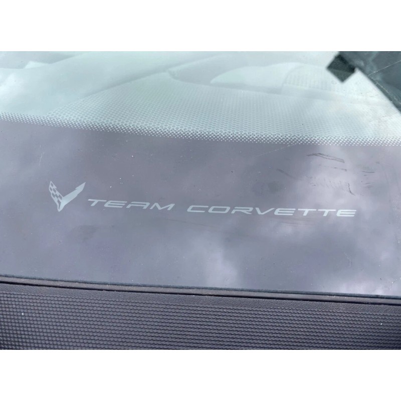 23766 C8 Corvette RAPID BLUE 'TEAM CORVETTE' PLAIN BLANK VINYL