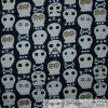 Michael Miller Fabrics BonEful FABRIC FQ Cotton Quilt Blue White