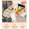 HEY BANK Snack Containers Bento Lunch Box - 8Pack Reusable