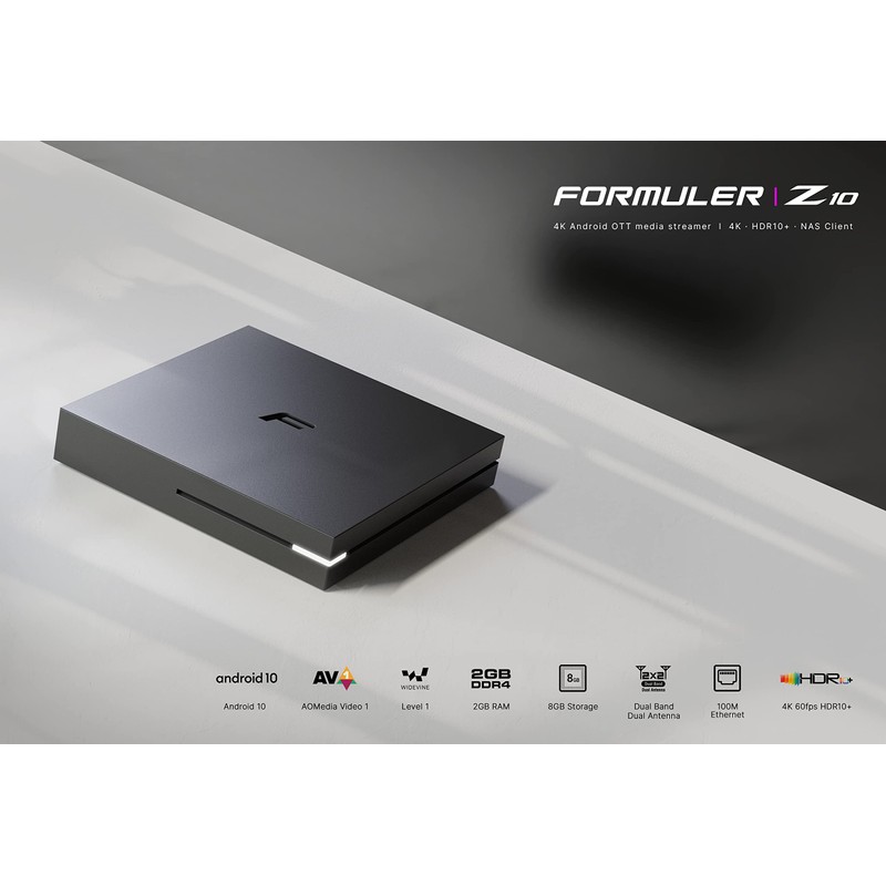 Formuler Z10 Android 10 Dual Band 5G 2GB Ram 8GB
