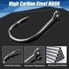 Premium Bass Fishing Hooks High Carbon Steel Fishing Hooks Strong