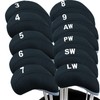 Golf Club Covers Set for Irons Neoprene Iron Head Cover