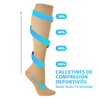 Calcetines de Compresión para Mujeres y Hombres, 8 Pares Rodilla