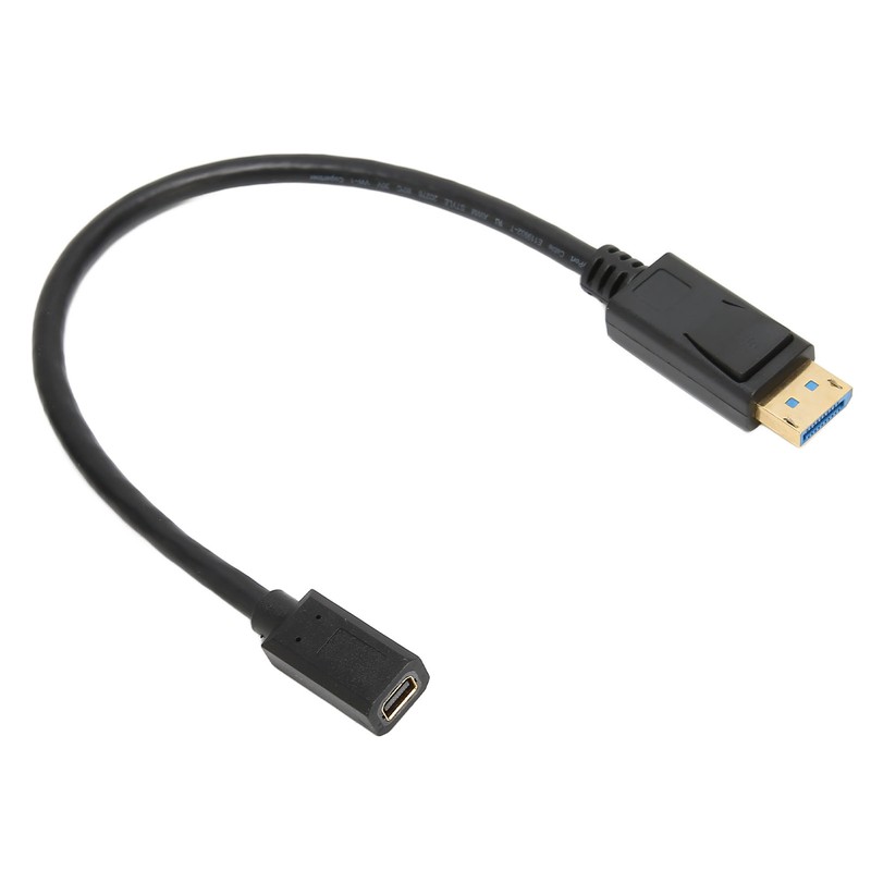 DP Male to Mini DP Female Cable 8K 60Hz 4K