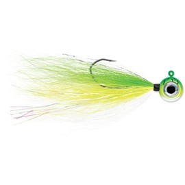 Moon Tail Jig 1/8 Green Fire UV