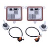 MOTOKU HID Headlight Ballast Control Unit with Bulb Wire Harness