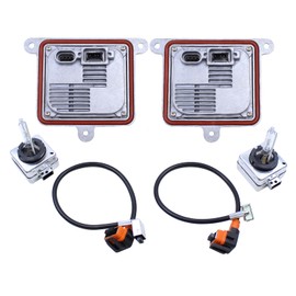 MOTOKU HID Headlight Ballast Control Unit with Bulb Wire Harness Connectors for Chevy Blazer Impala Malibu Suburban Tahoe