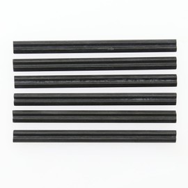 SEEMEY Carbon axle 6L, Fully Compatible with Technic Axle 3706, 6 pcs