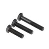 BOZONLI Hexagon Bolts Carbon Steel Fully Threaded Screws Black M10