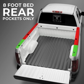 TITAN ANCHORS 2-Pack Ultra Premium Retractable Truck Bed Tie Down Anchors Compatible with 1987-1997 Ford F250