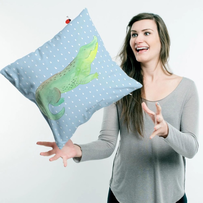 Mr & Mrs Panda Variations 40x40 Cushion Crocodile OT, 40