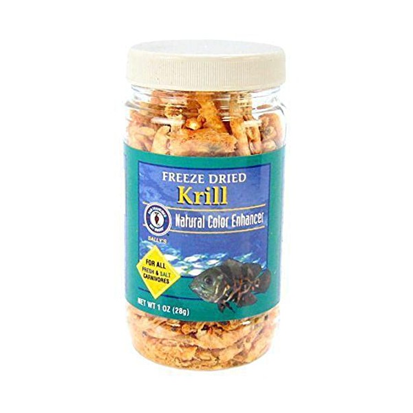 San Francisco Bay Brand Freeze Dried Krill 1oz (28g) Jar