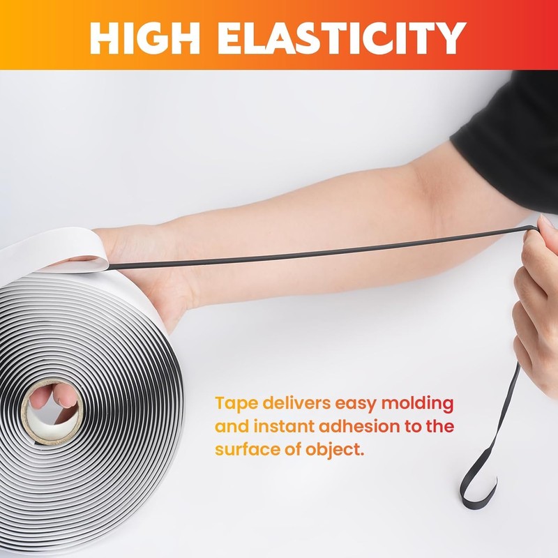 LLPT Butyl Tape 1/2 Inch x 33 Feet White 1
