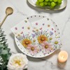 100 Spring Summer Disposable Paper Decorative Guest Napkins, Floral and